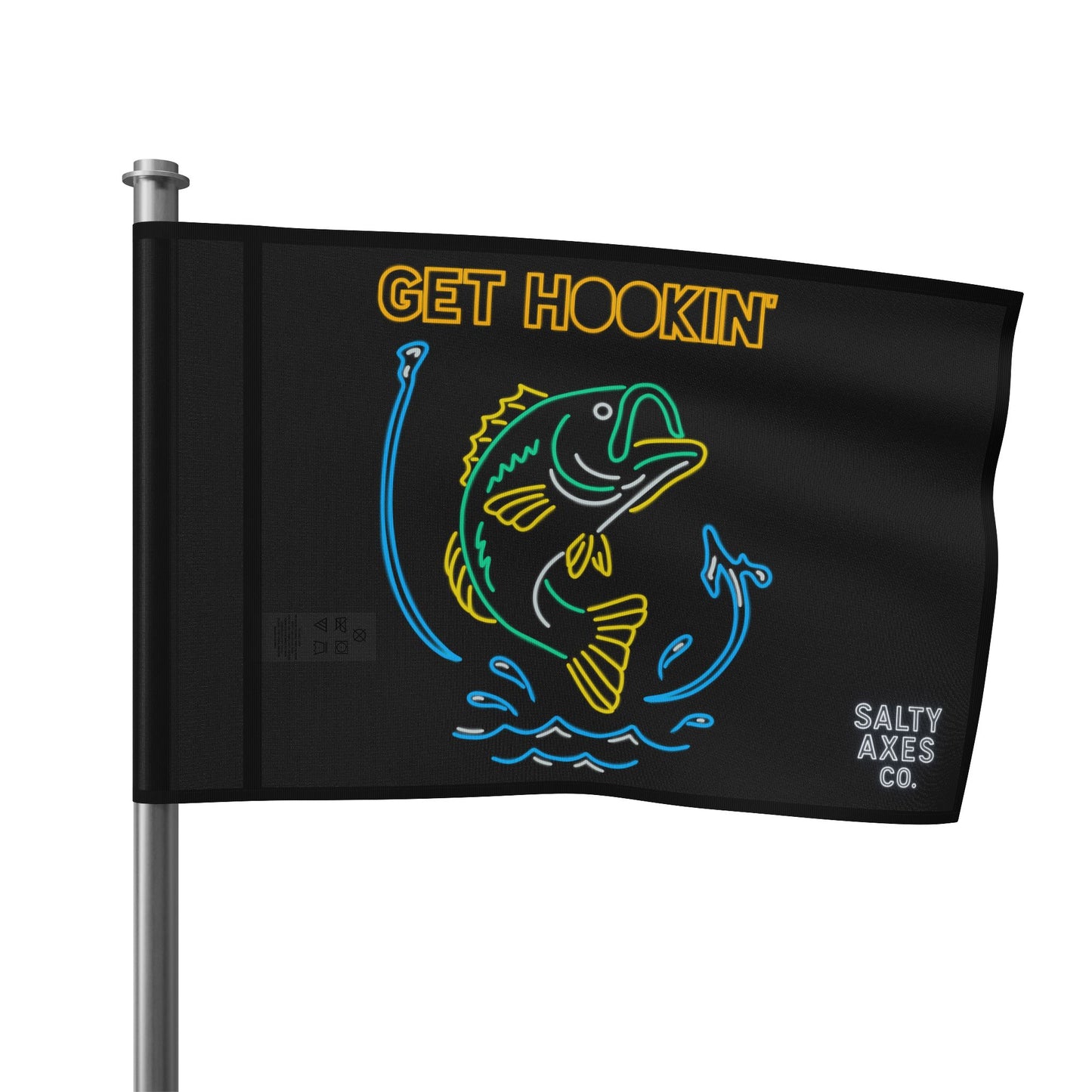Bass Get Hookin' Flag