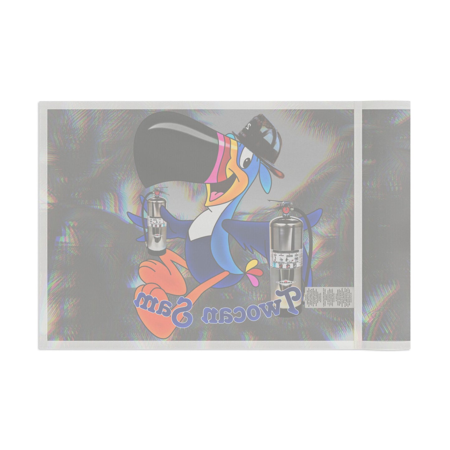 Twocan Sam WITH HELMET Flag