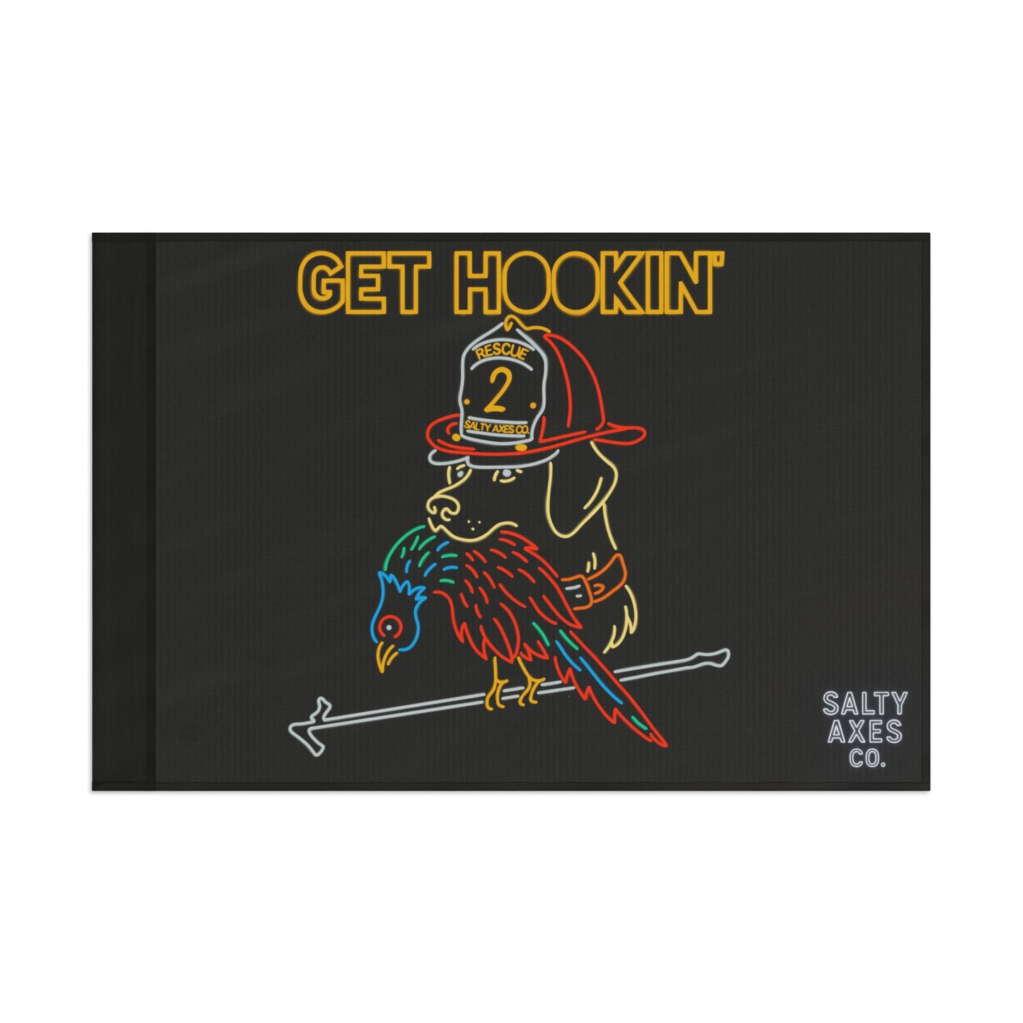 Bird Dog Get Hookin' Flag