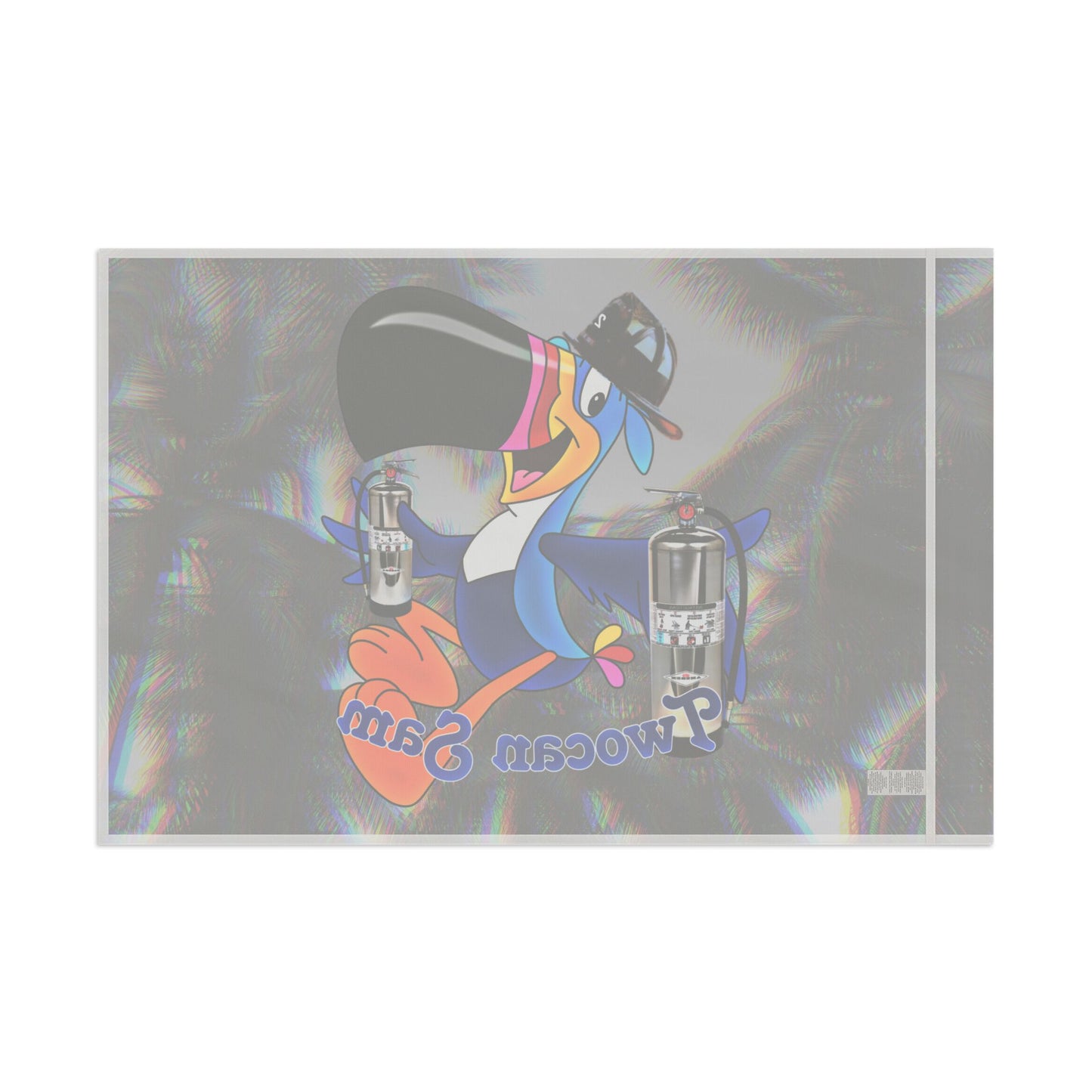 Twocan Sam WITH HELMET Flag