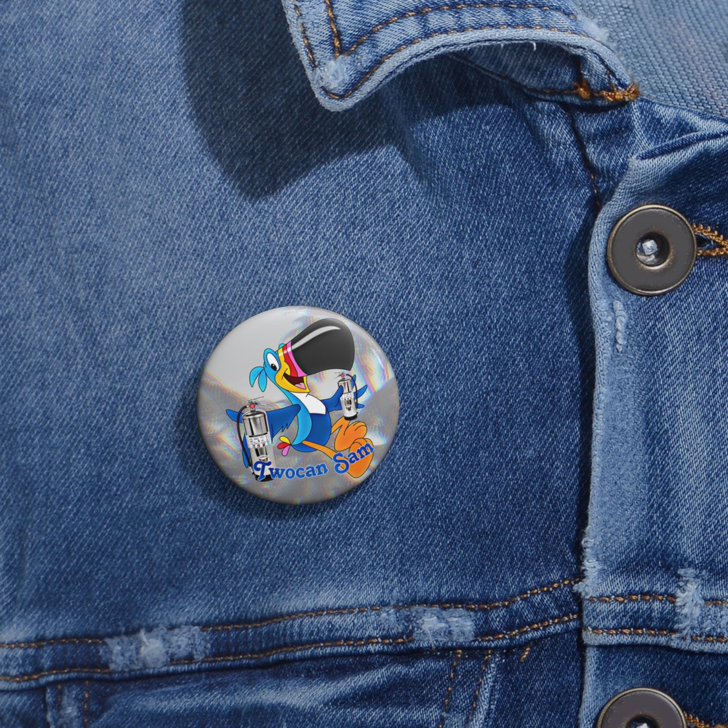 Twocan Sam Palm Tree Pin