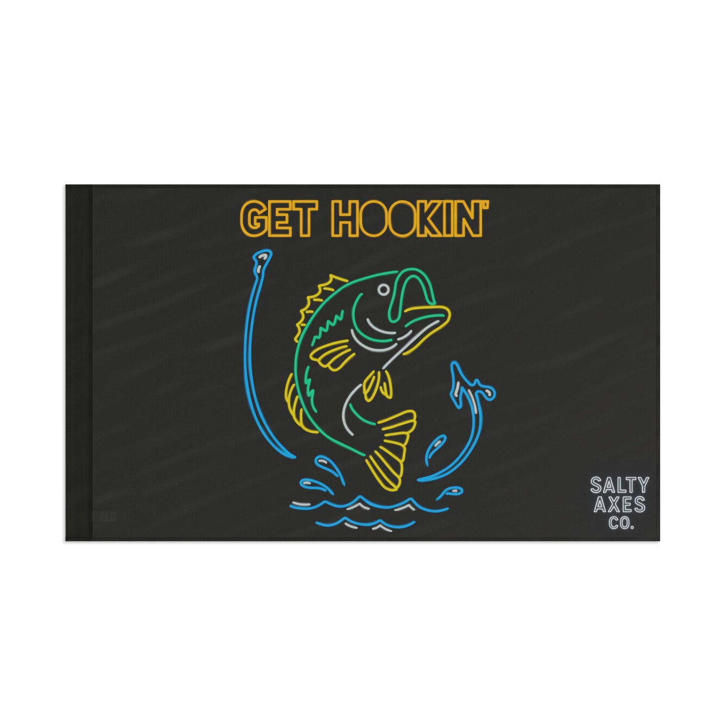 Bass Get Hookin' Flag