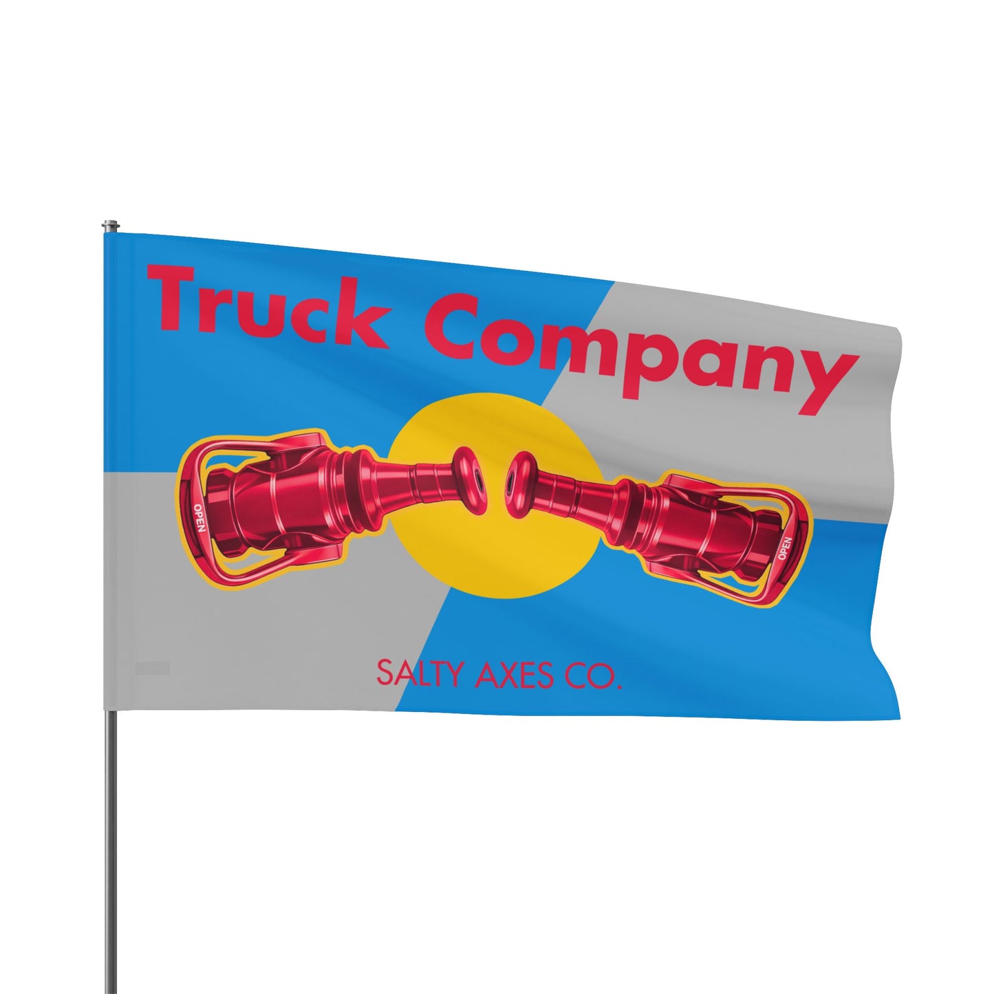 Red Bore Truck Co. Flag - Lite Colorway
