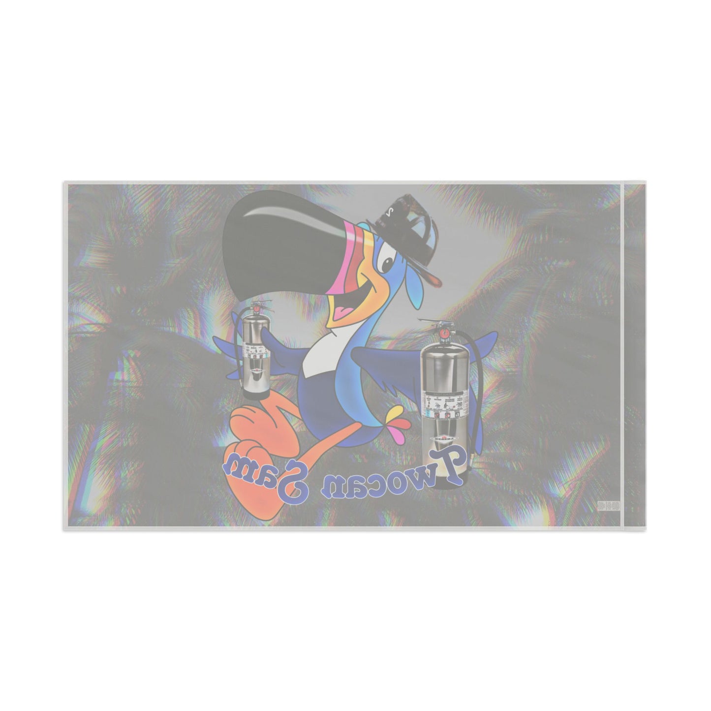 Twocan Sam WITH HELMET Flag