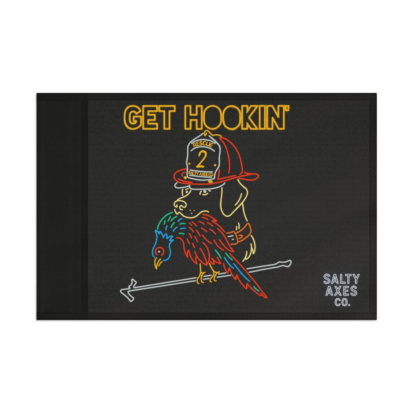 Bird Dog Get Hookin' Flag