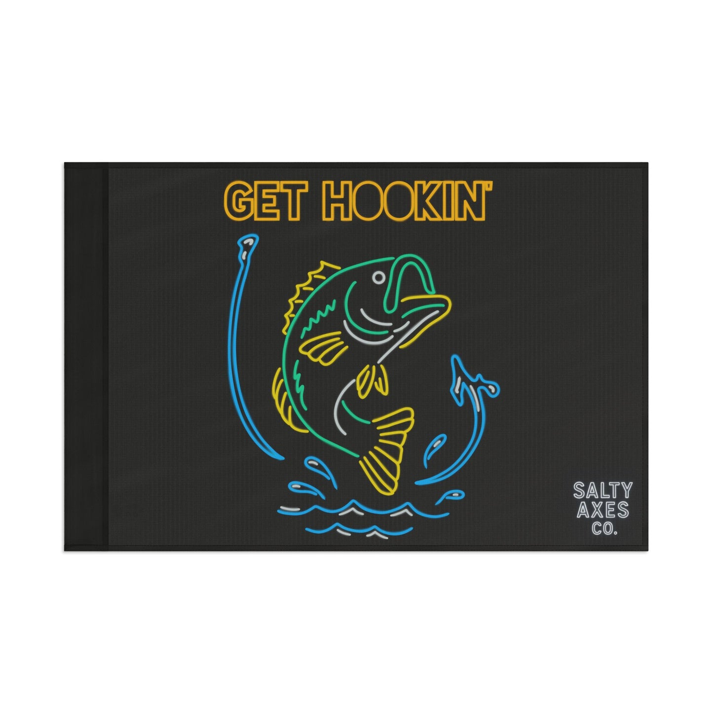 Bass Get Hookin' Flag