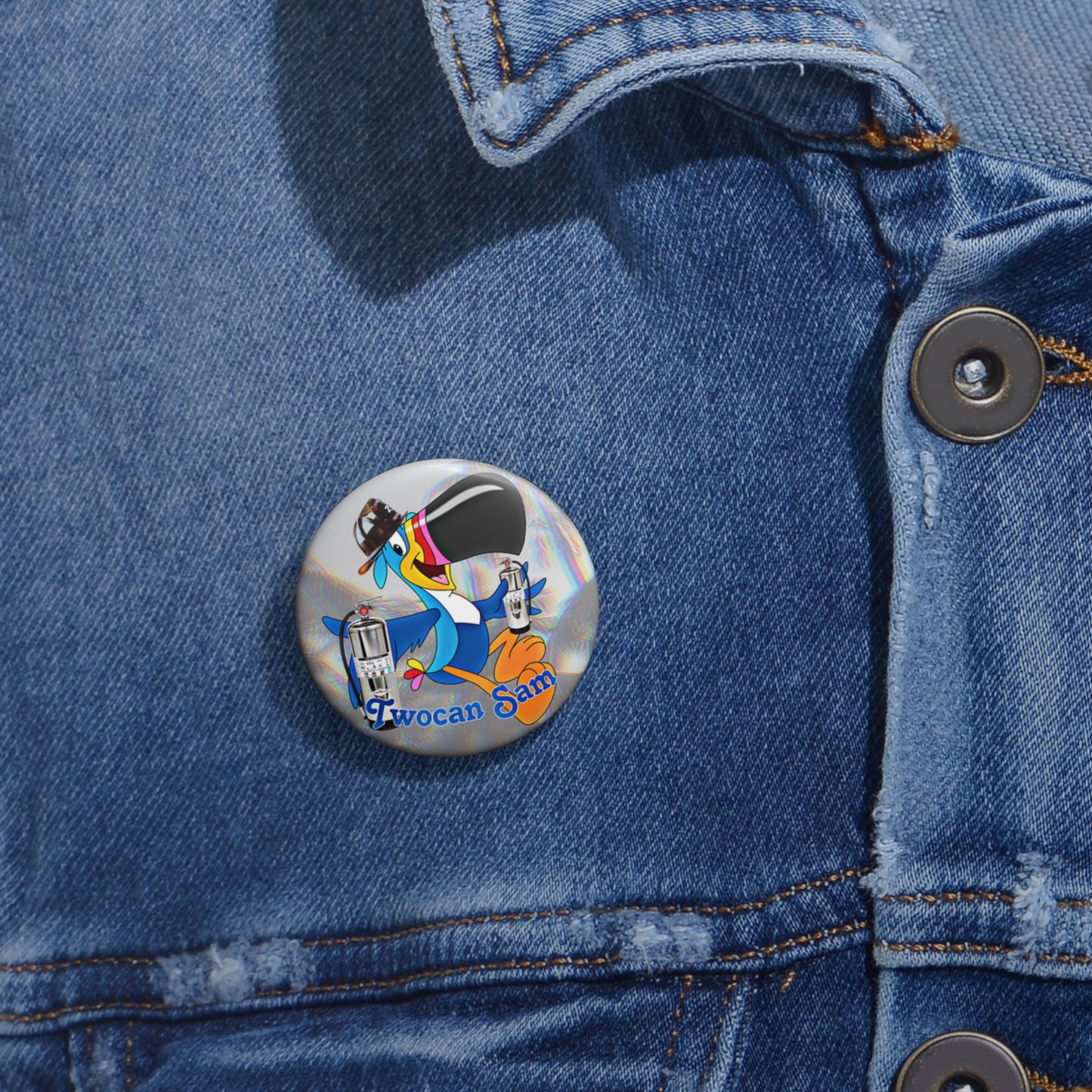 Twocan Sam HELMET Pin