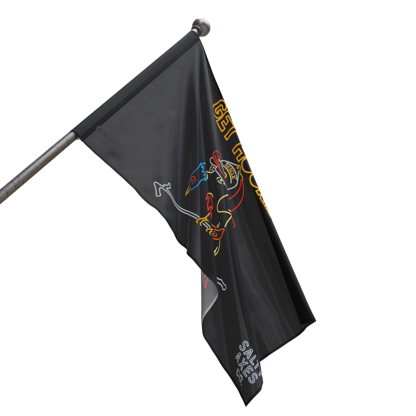 Bird Dog Get Hookin' Flag