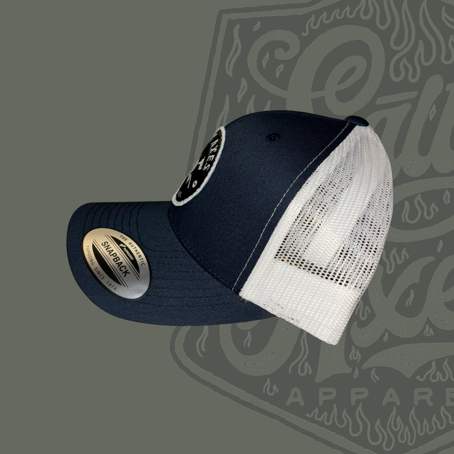 Salty Axes Navy Trucker Hat