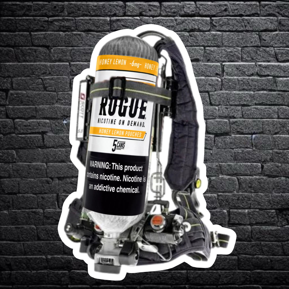 Honey Lemon ROGUE SCBA Sticker