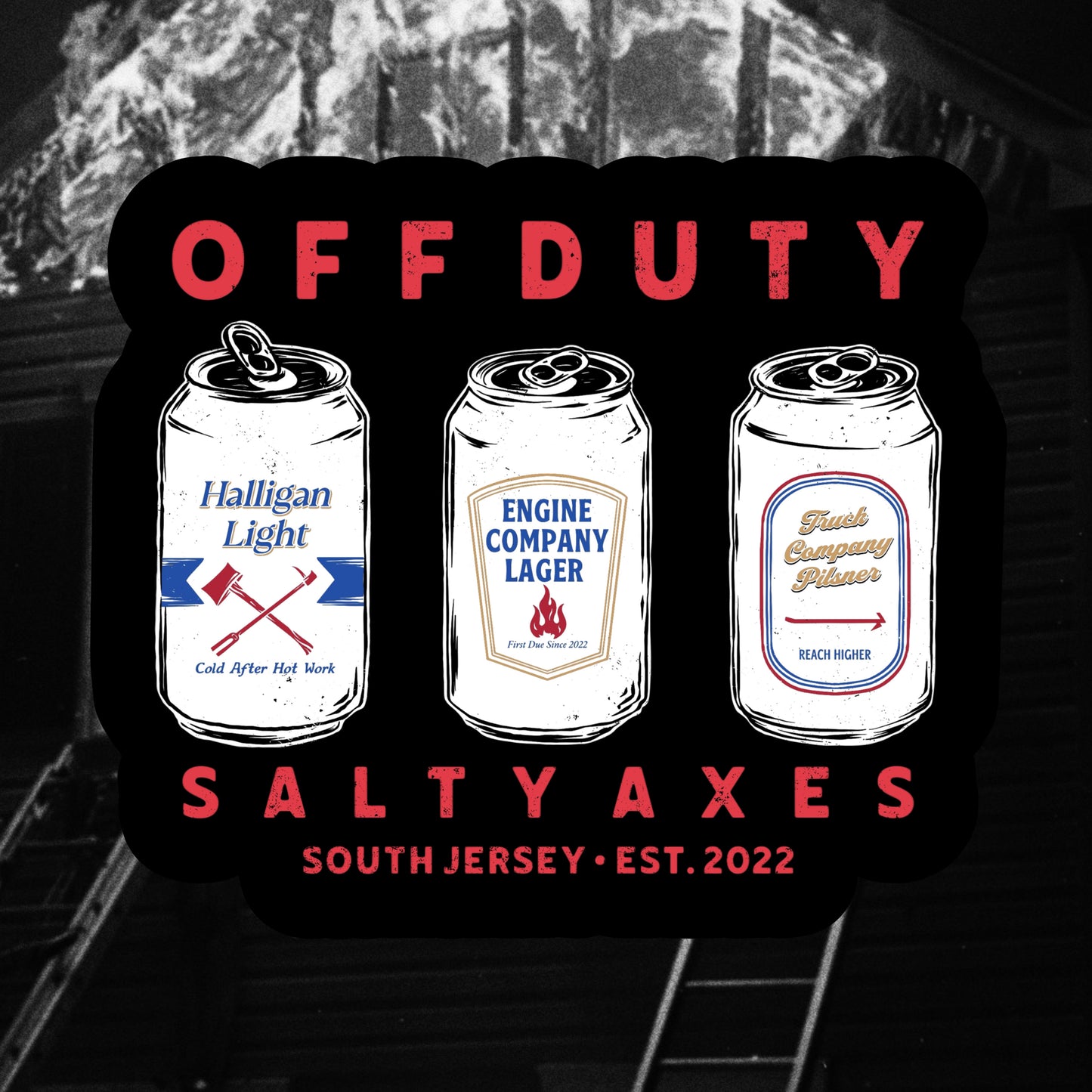 Off Duty Sticker