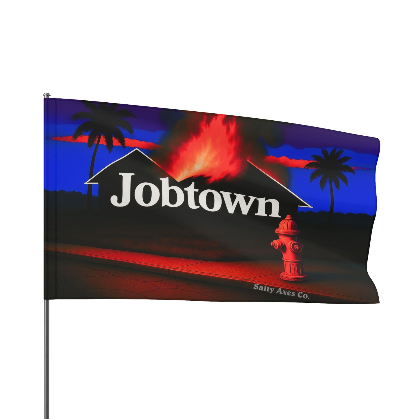 Jobtown in Paradise Flag