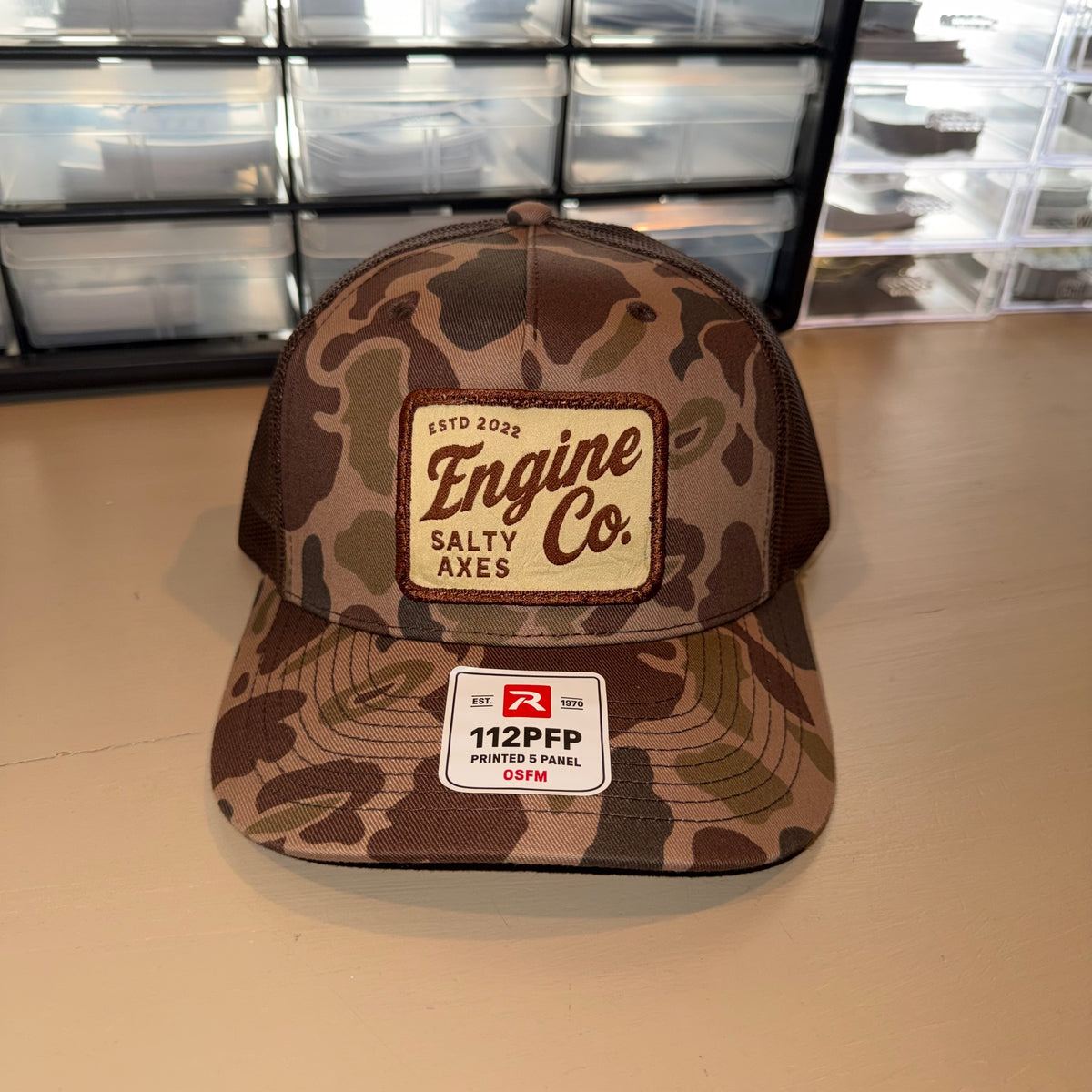 Engine Company Hat - Brown Camo