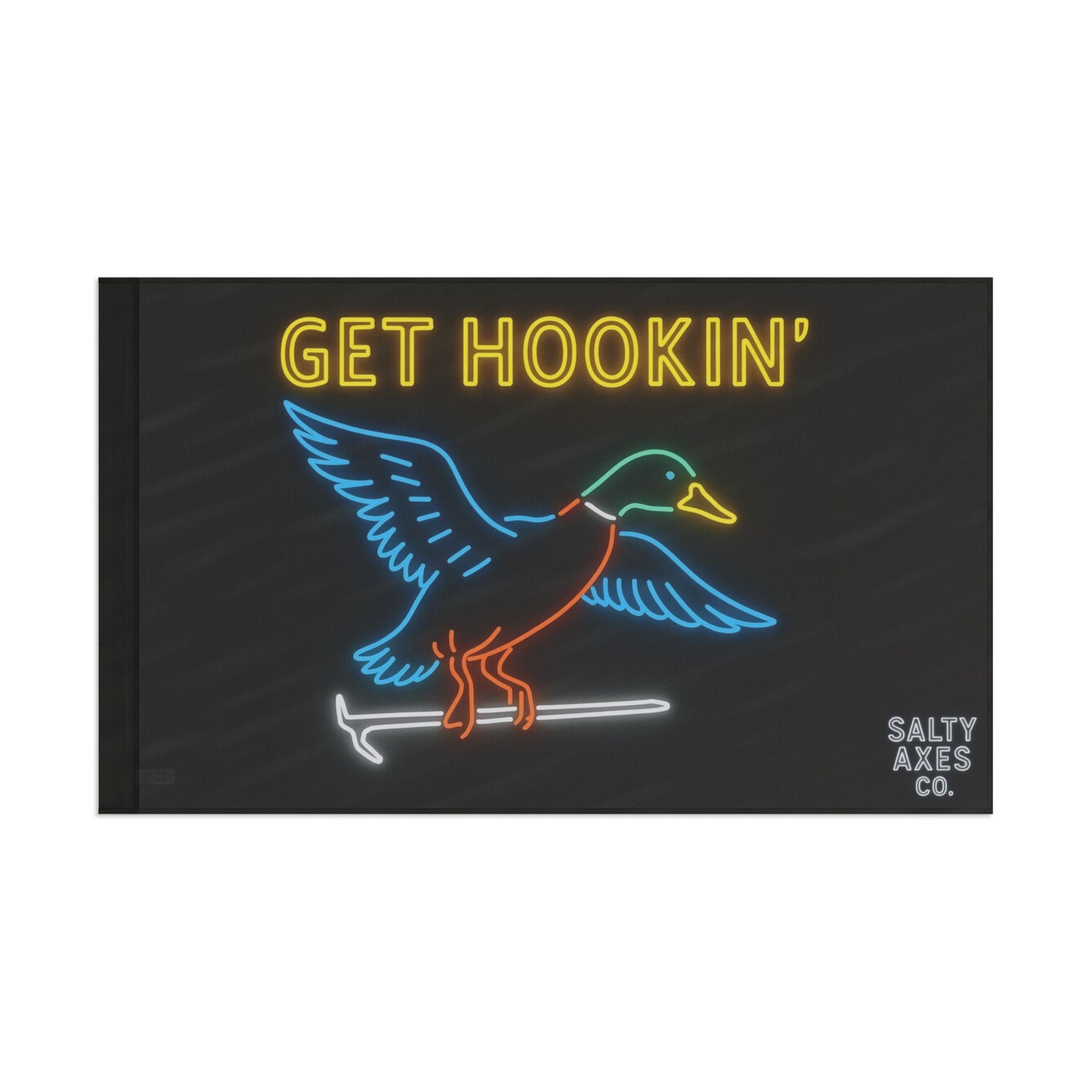 Mallard Get Hookin' Flag