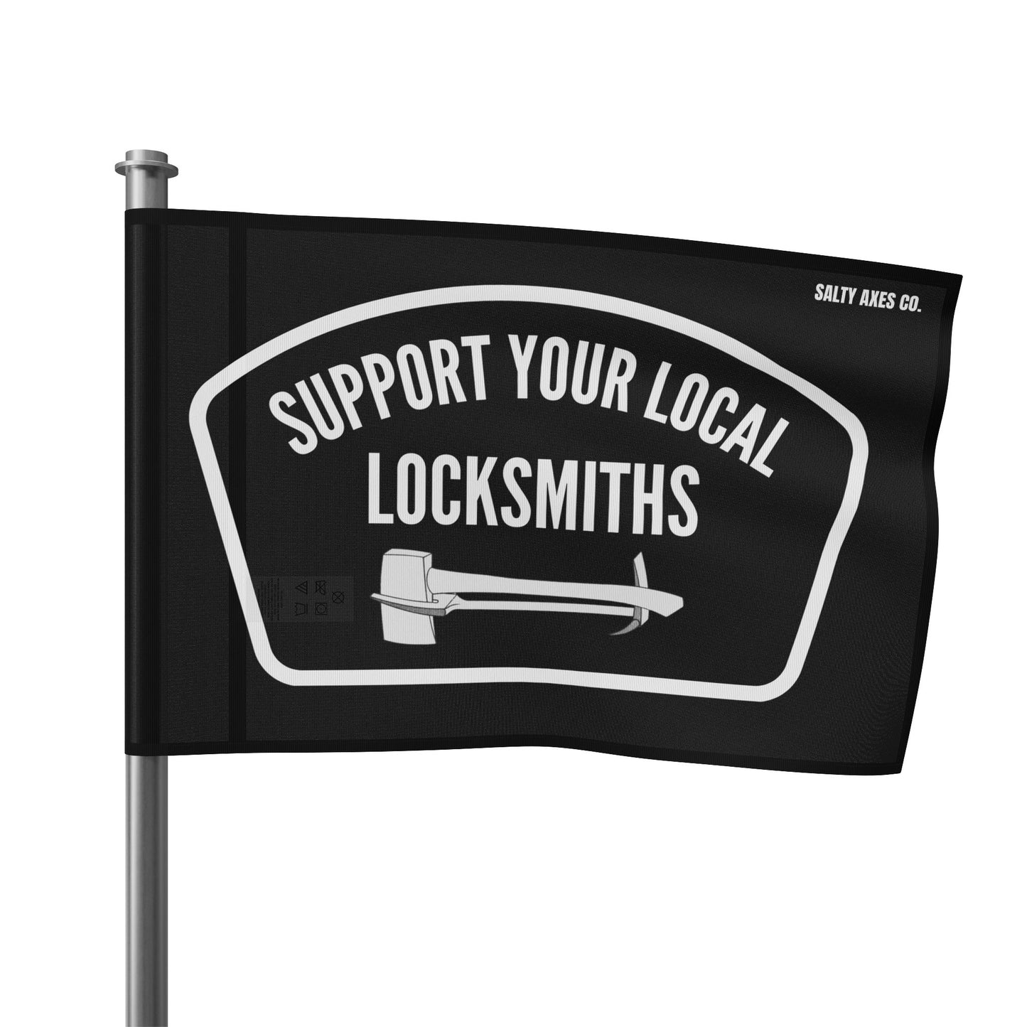 Support Your Local Locksmiths Flag