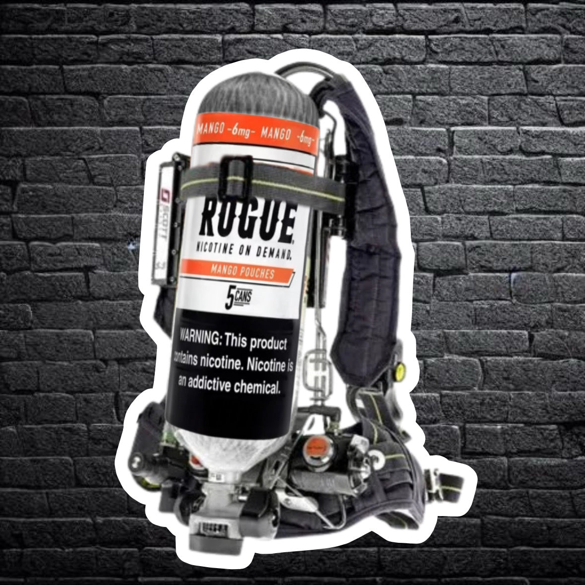 Mango ROGUE SCBA Sticker
