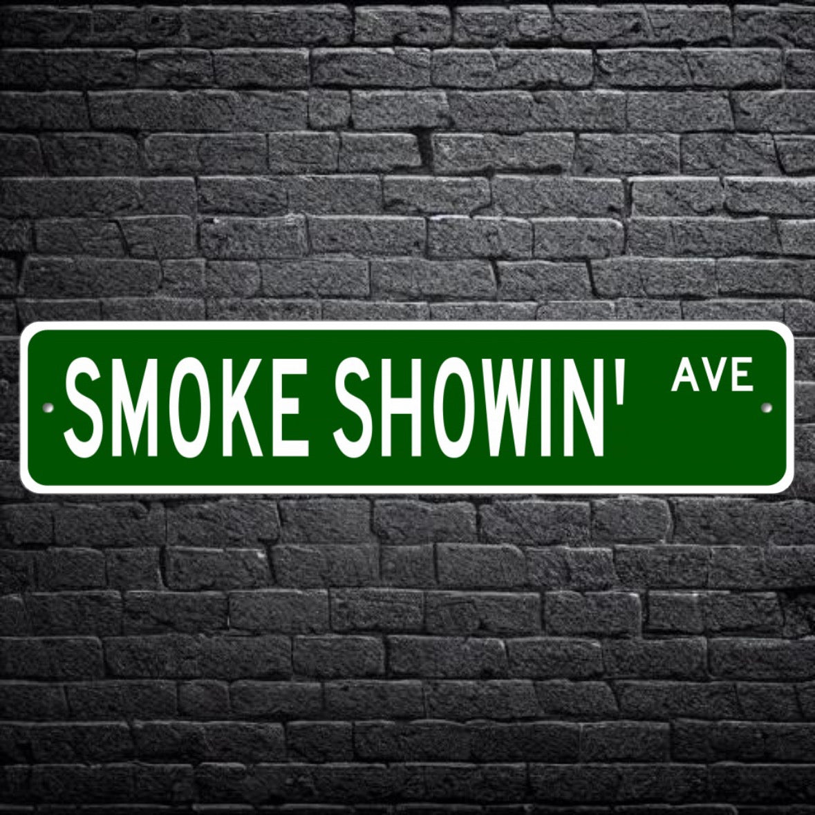 Smoke Showin' Ave Sticker