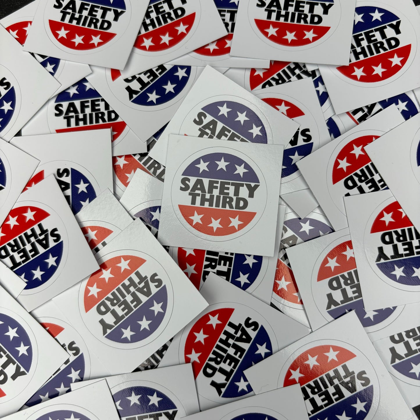 Safety Third Sticker
