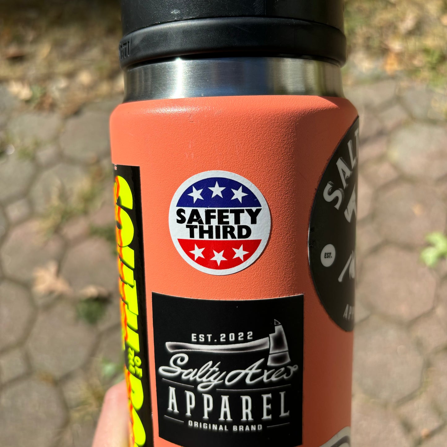 Safety Third Sticker
