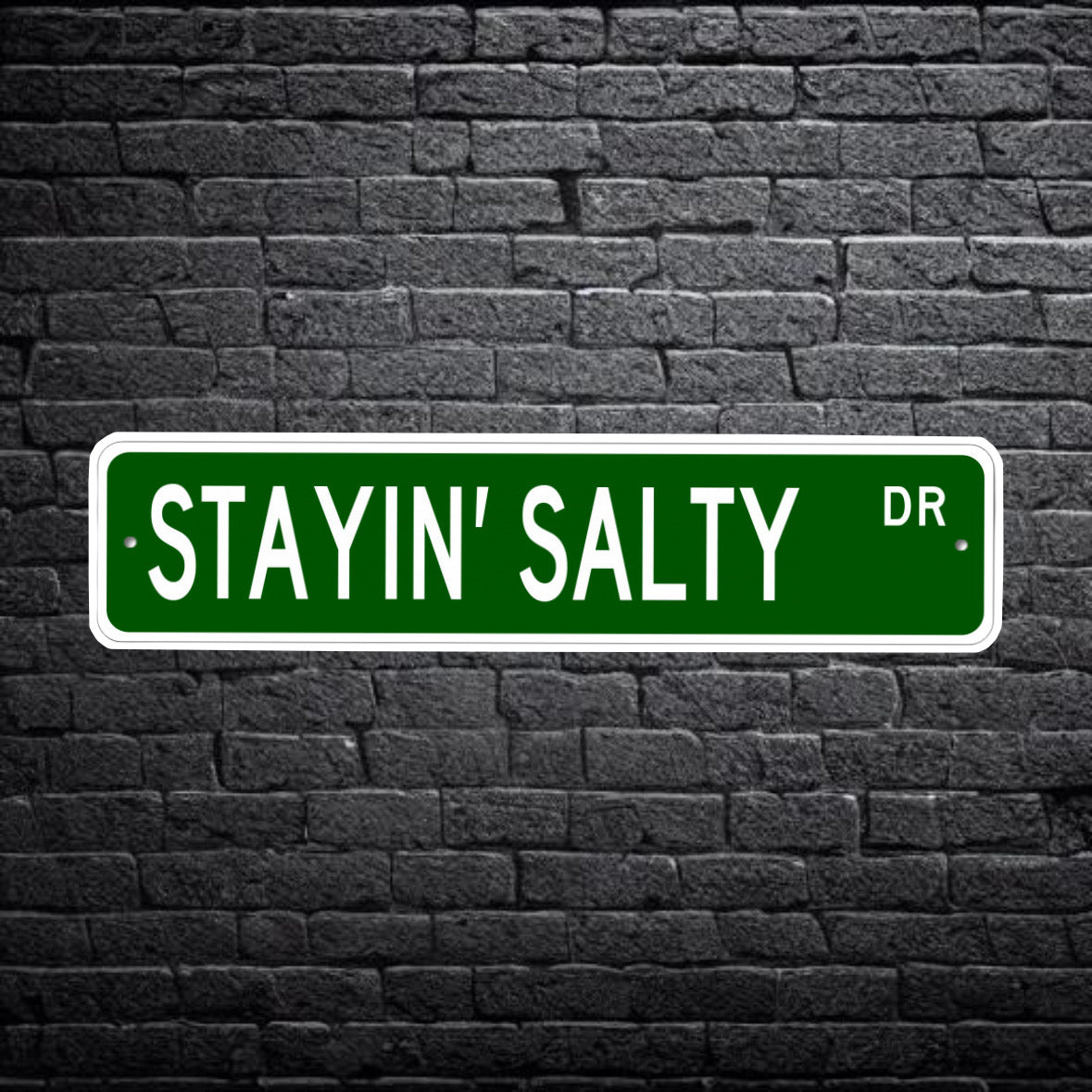 Stayin' Salty Drive Sticker