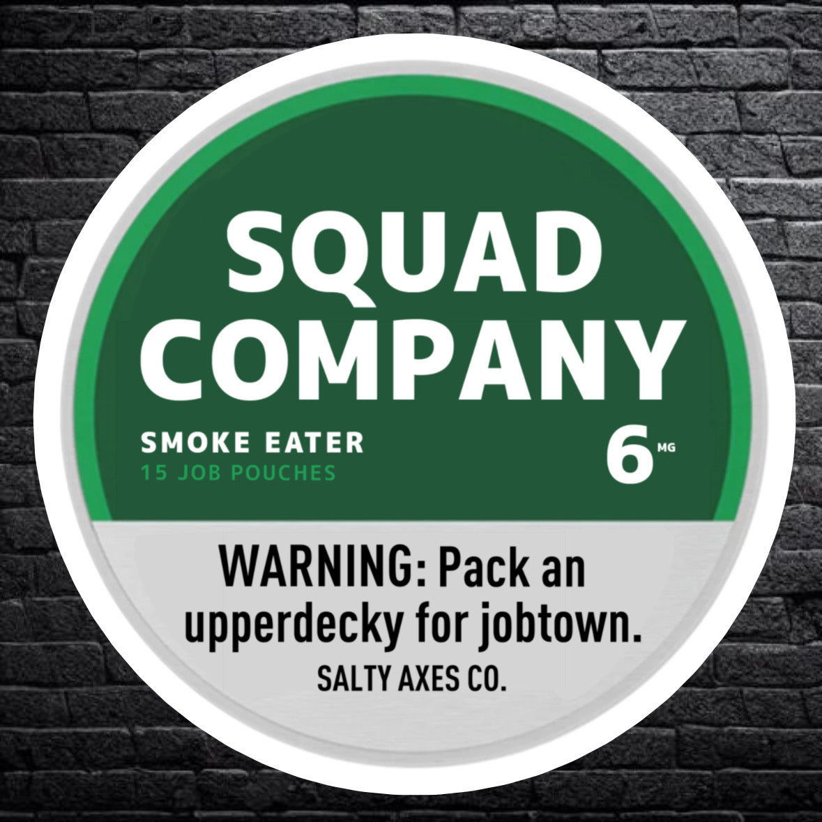 ZYN Squad Company Sticker