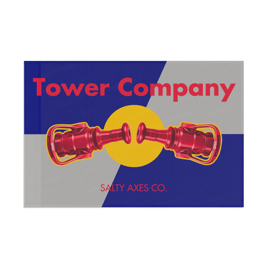 Red Bore Tower Co. Flag - Classic Colorway