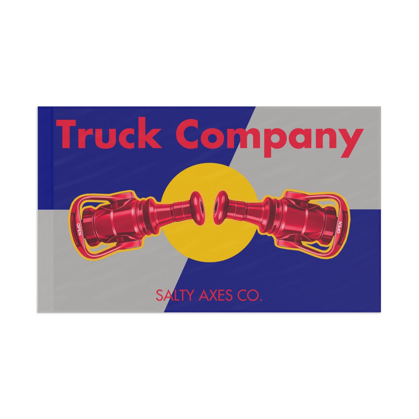 Red Bore Truck Co. Flag - Classic Colorway