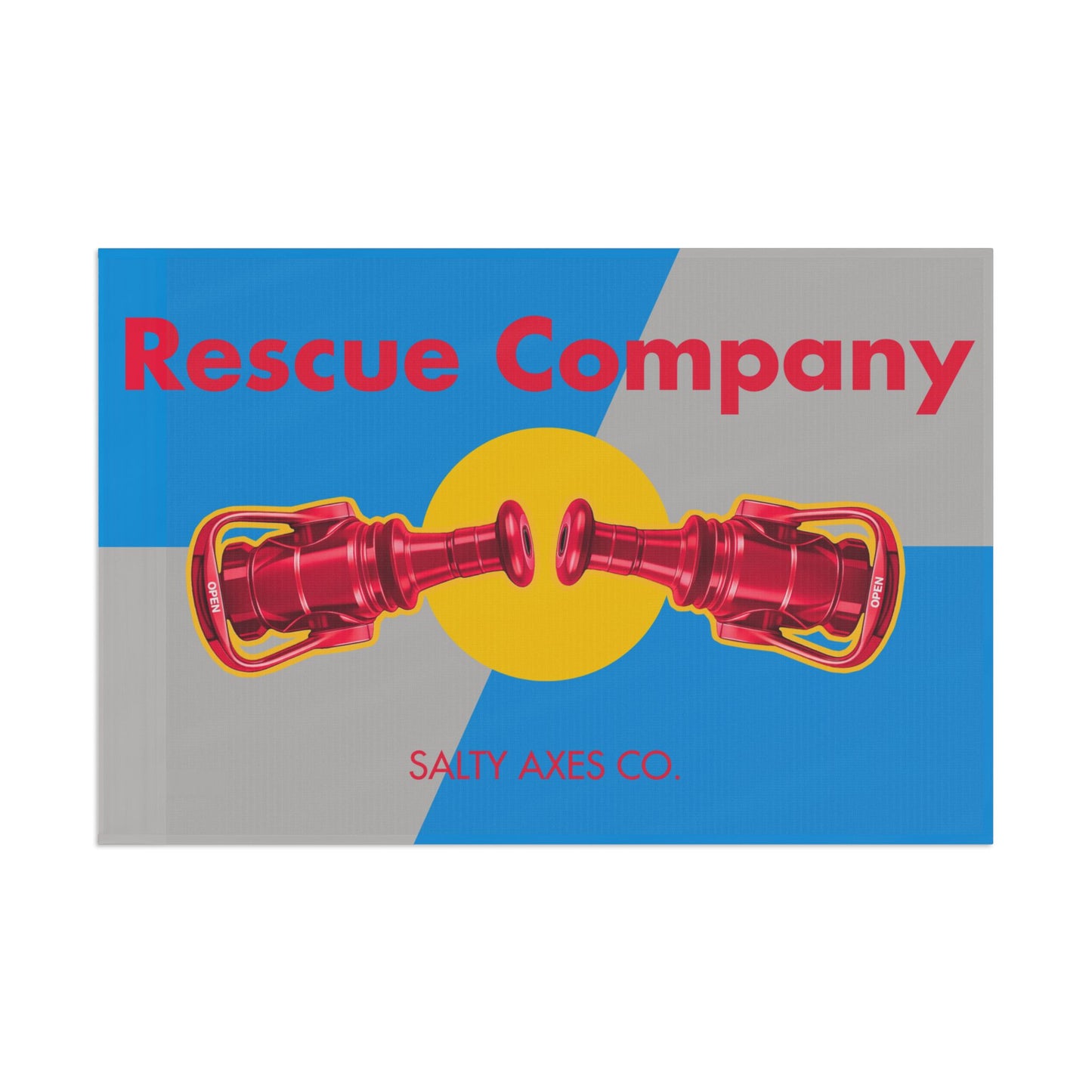 Red Bore Rescue Co. Flag - Lite Colorway