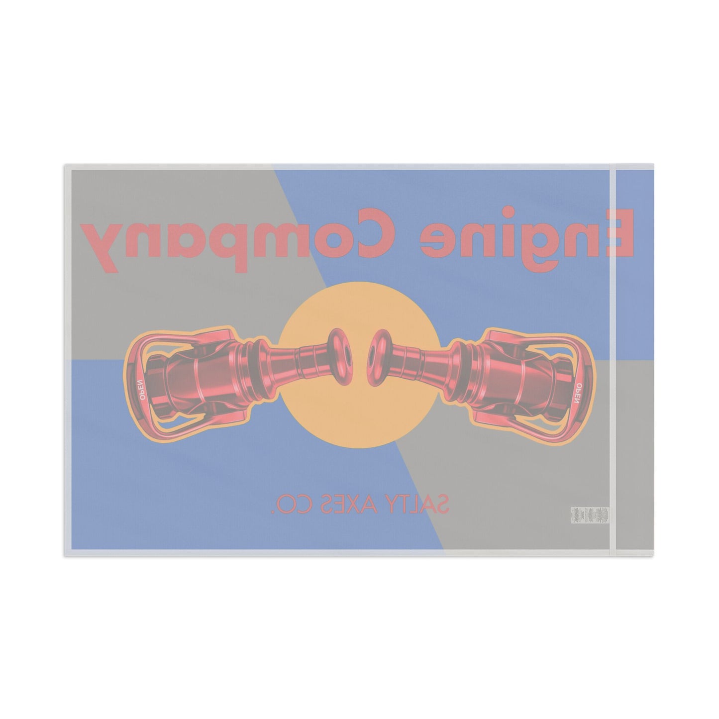 Red Bore Engine Co. Flag - Lite Colorway