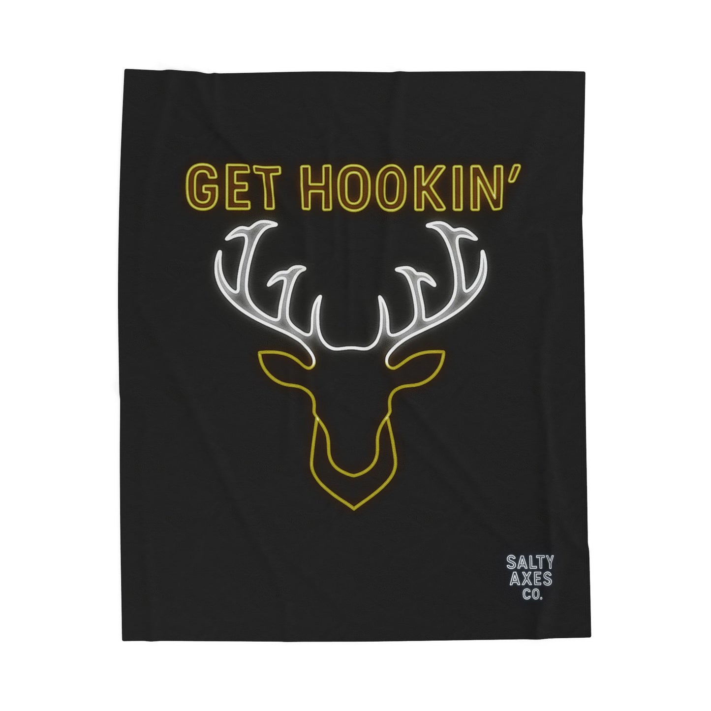Get Hookin' Buck Blanket