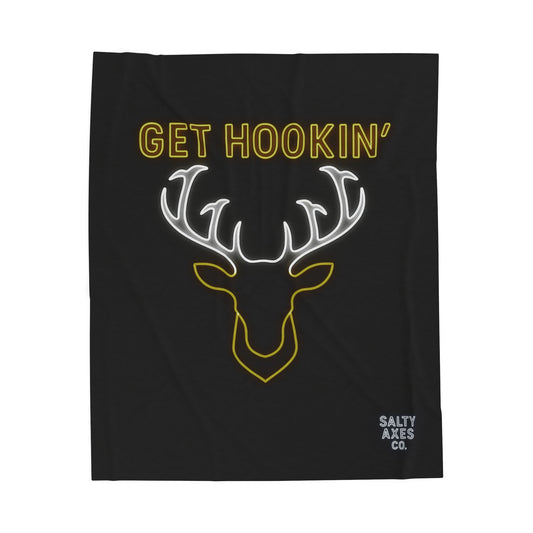 Get Hookin' Buck Blanket