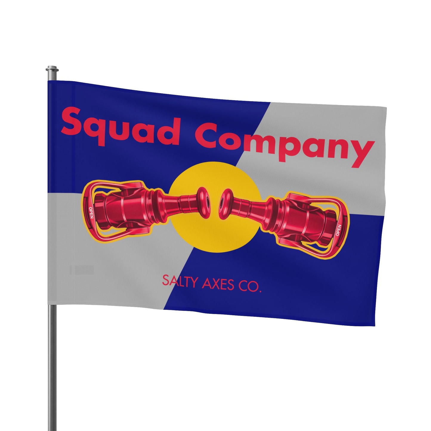 Red Bore Squad Co. Flag - Classic Colorway