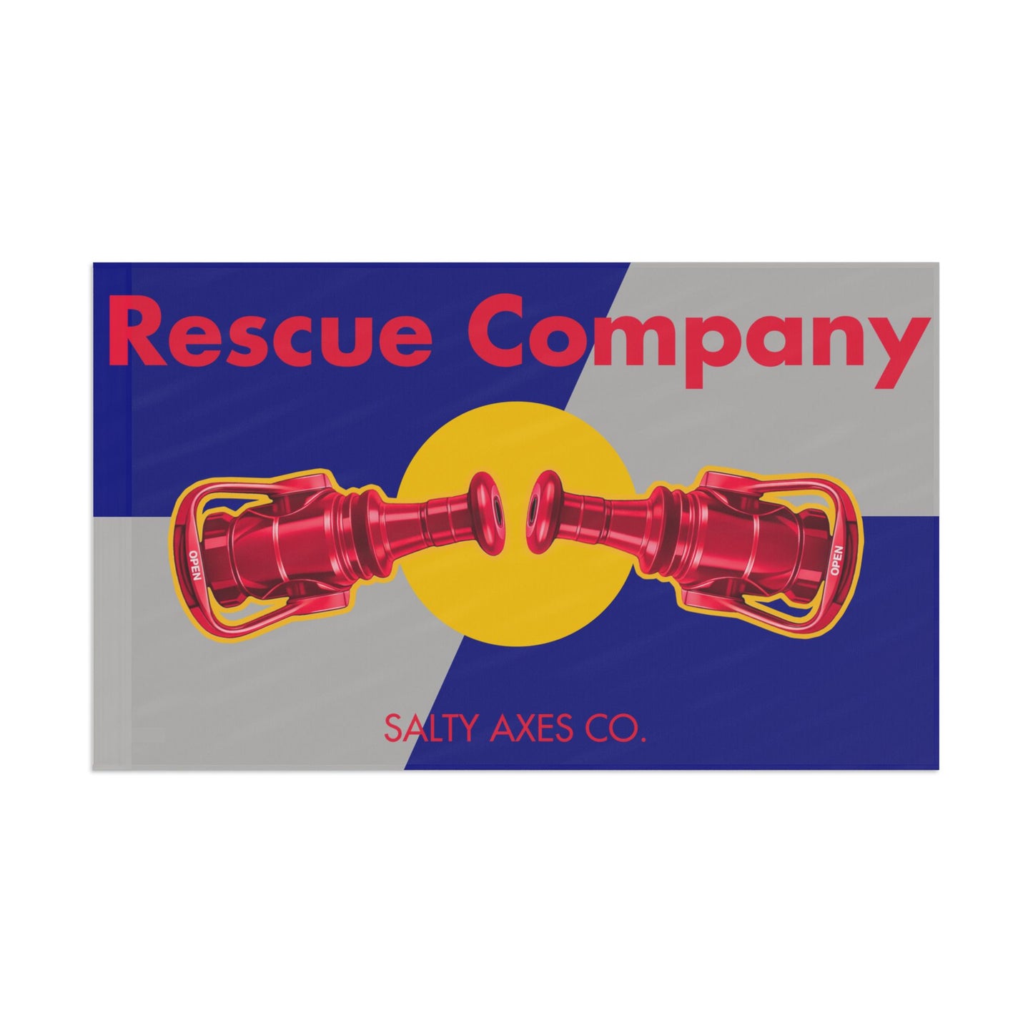 Red Bore Rescue Co. Flag - Classic Colorway