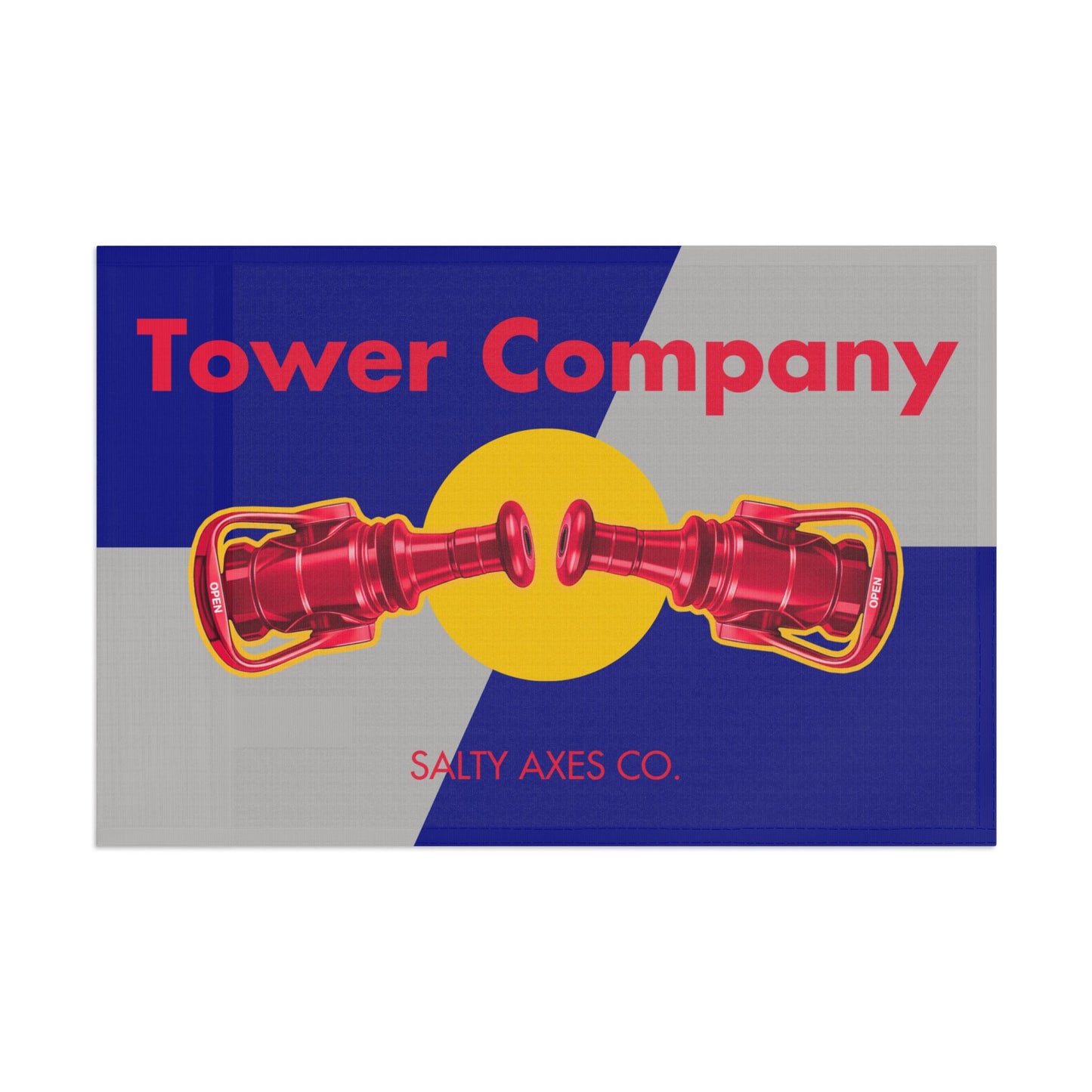 Red Bore Tower Co. Flag - Classic Colorway
