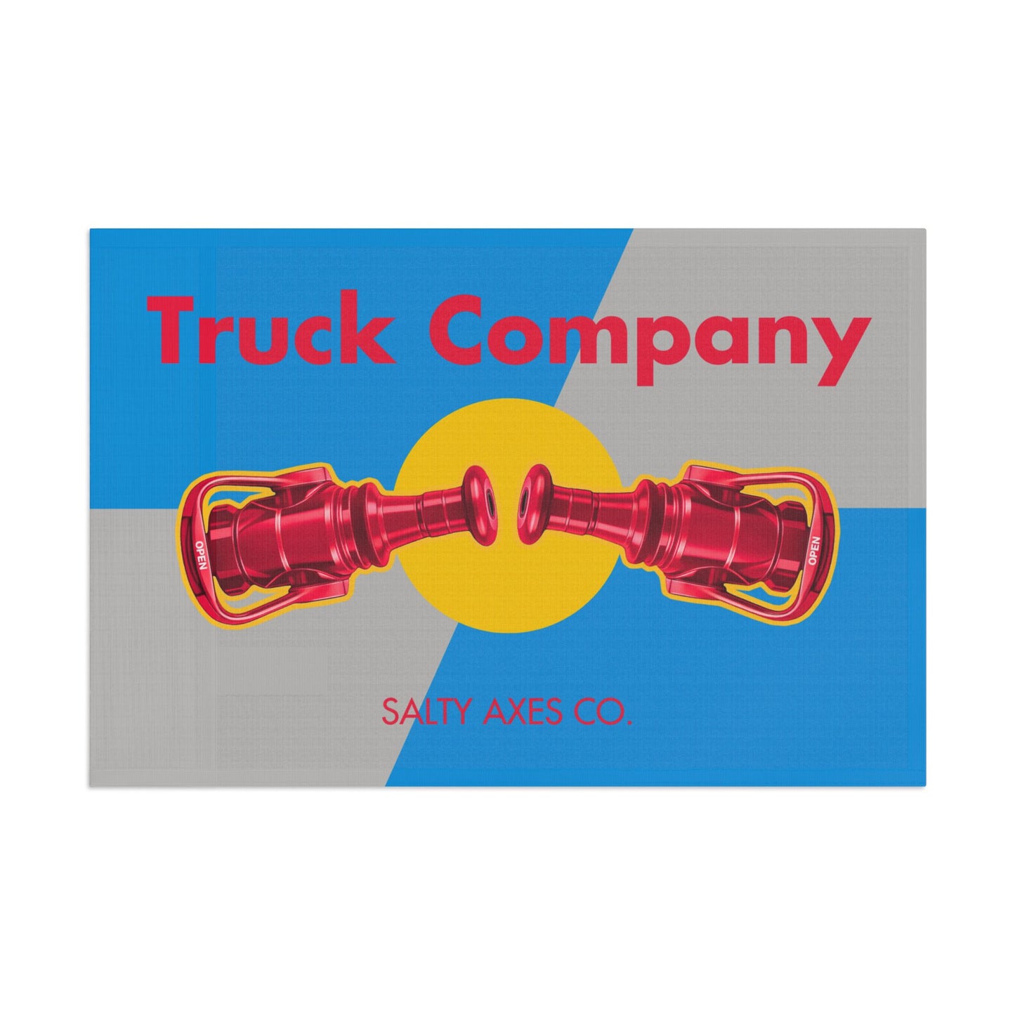 Red Bore Truck Co. Flag - Lite Colorway