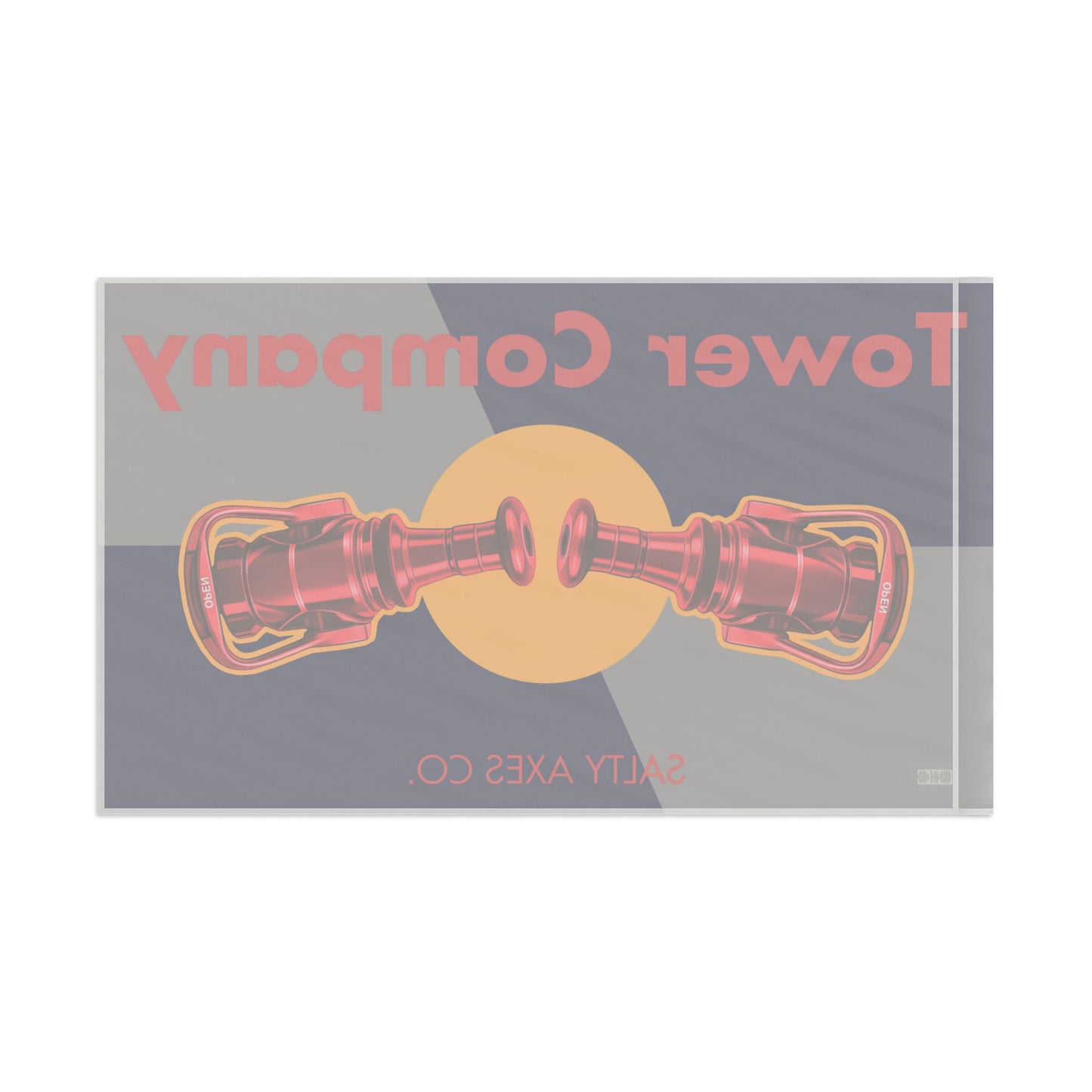 Red Bore Tower Co. Flag - Classic Colorway