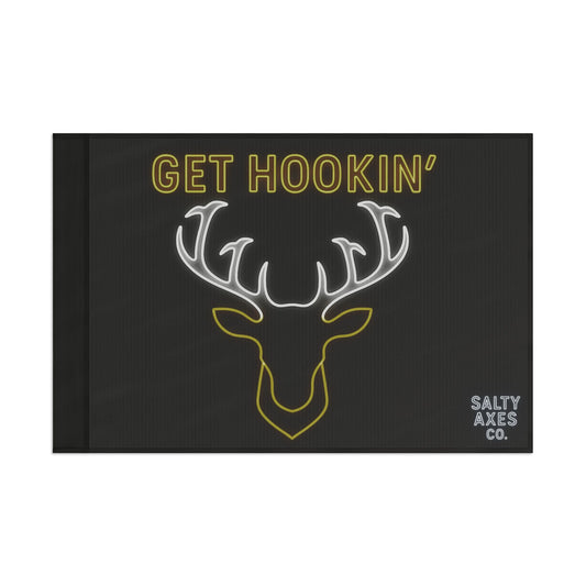 Buck Get Hookin' Flag