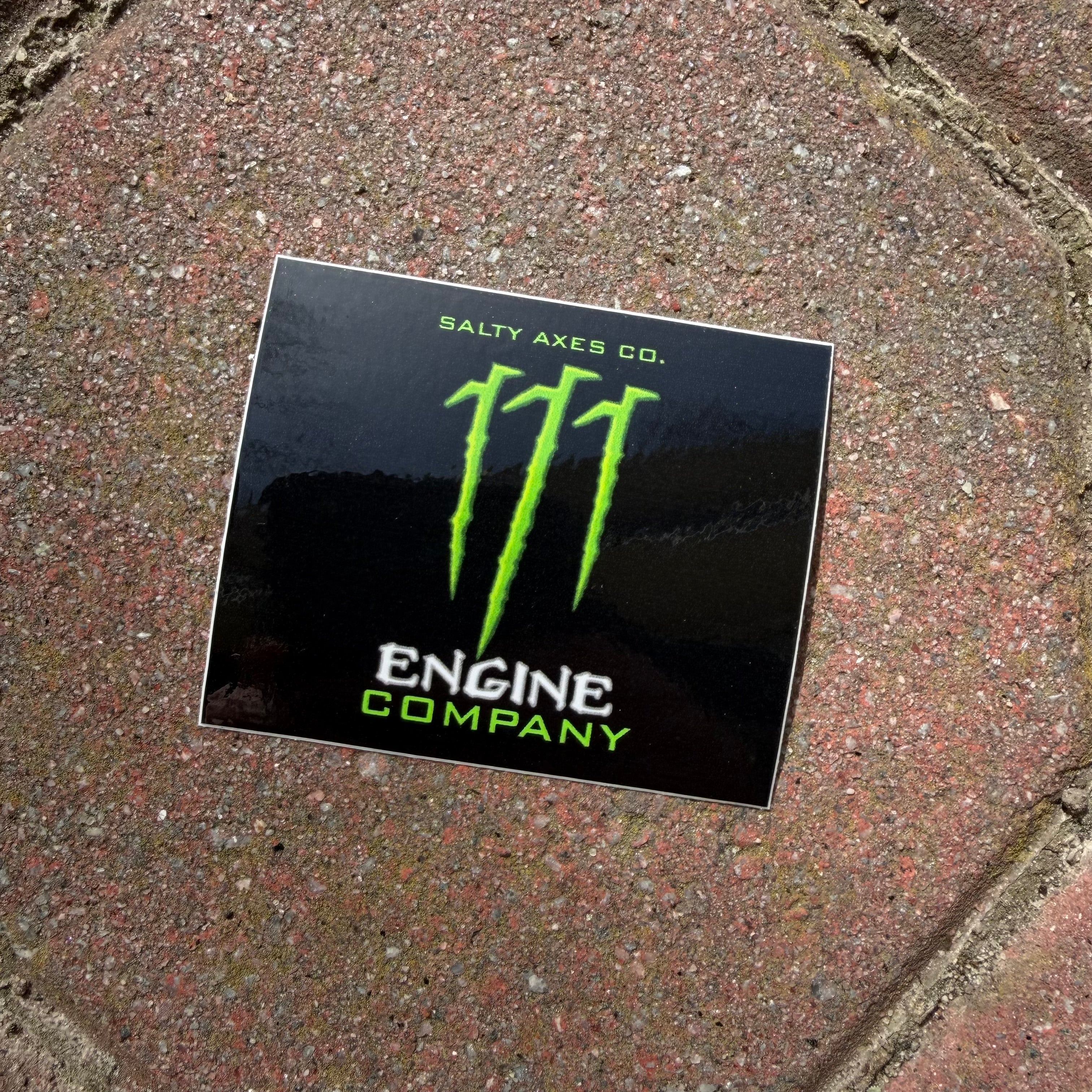 Engine Co. Sticker – Salty Axes Co.