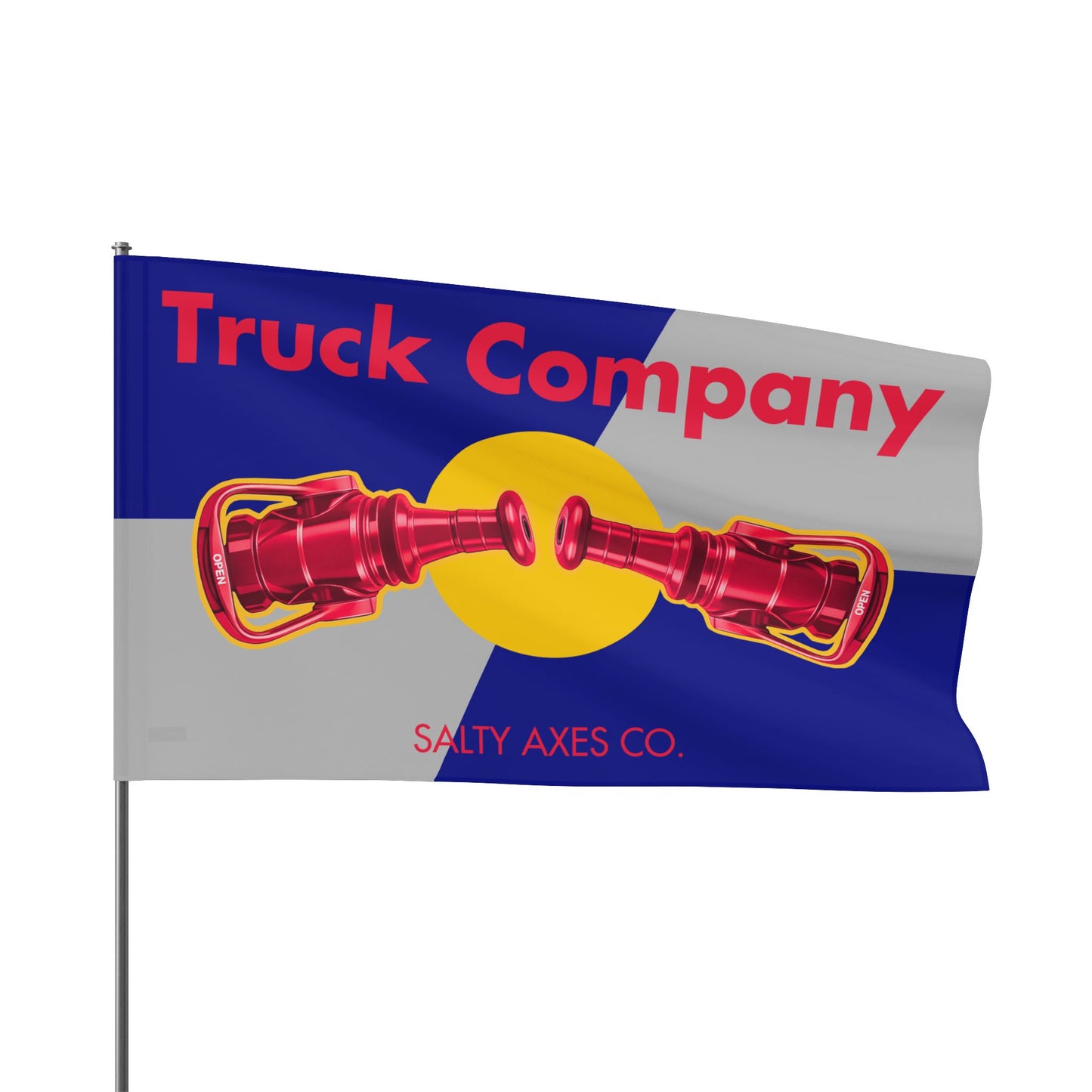 Red Bore Truck Co. Flag - Classic Colorway