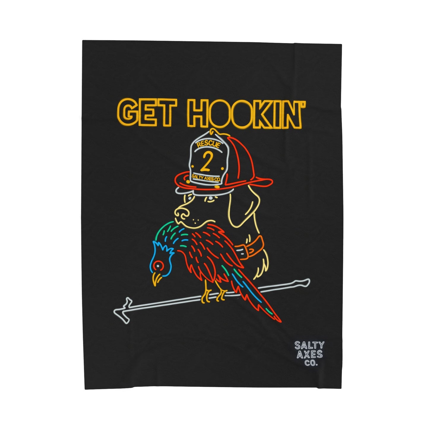 Get Hookin' Bird Dog Blanket