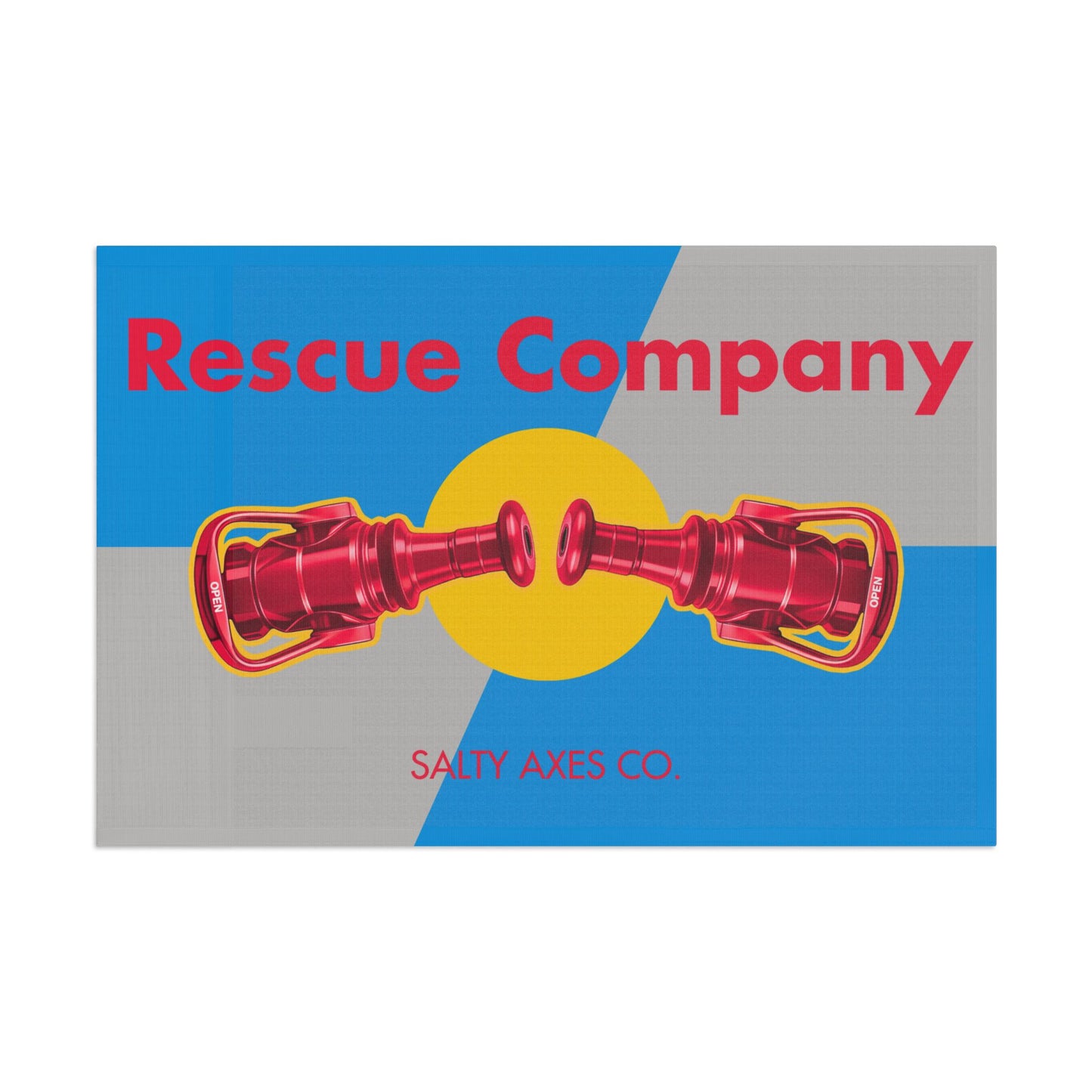 Red Bore Rescue Co. Flag - Lite Colorway