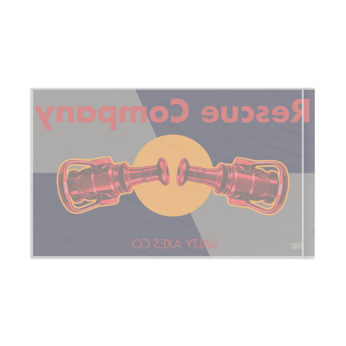 Red Bore Rescue Co. Flag - Classic Colorway