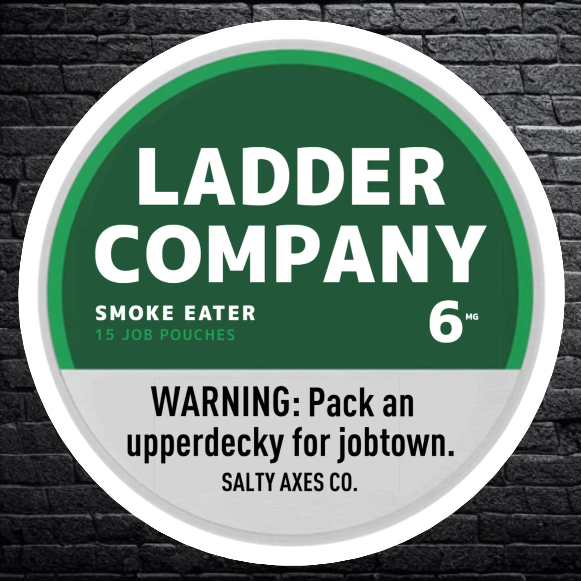 ZYN Ladder Company Sticker