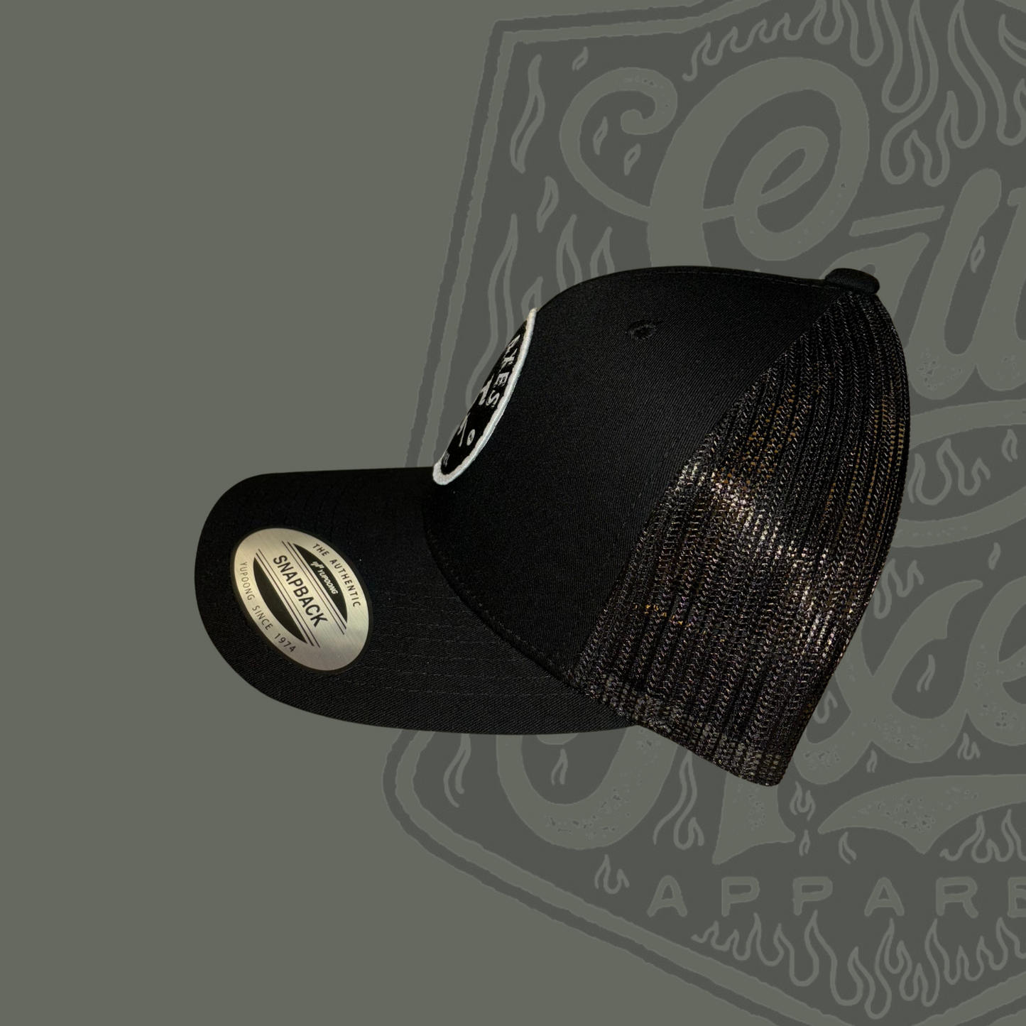 Salty Axes Black Trucker Hat