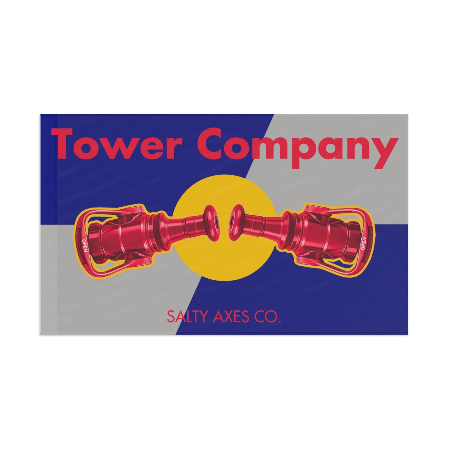 Red Bore Tower Co. Flag - Classic Colorway
