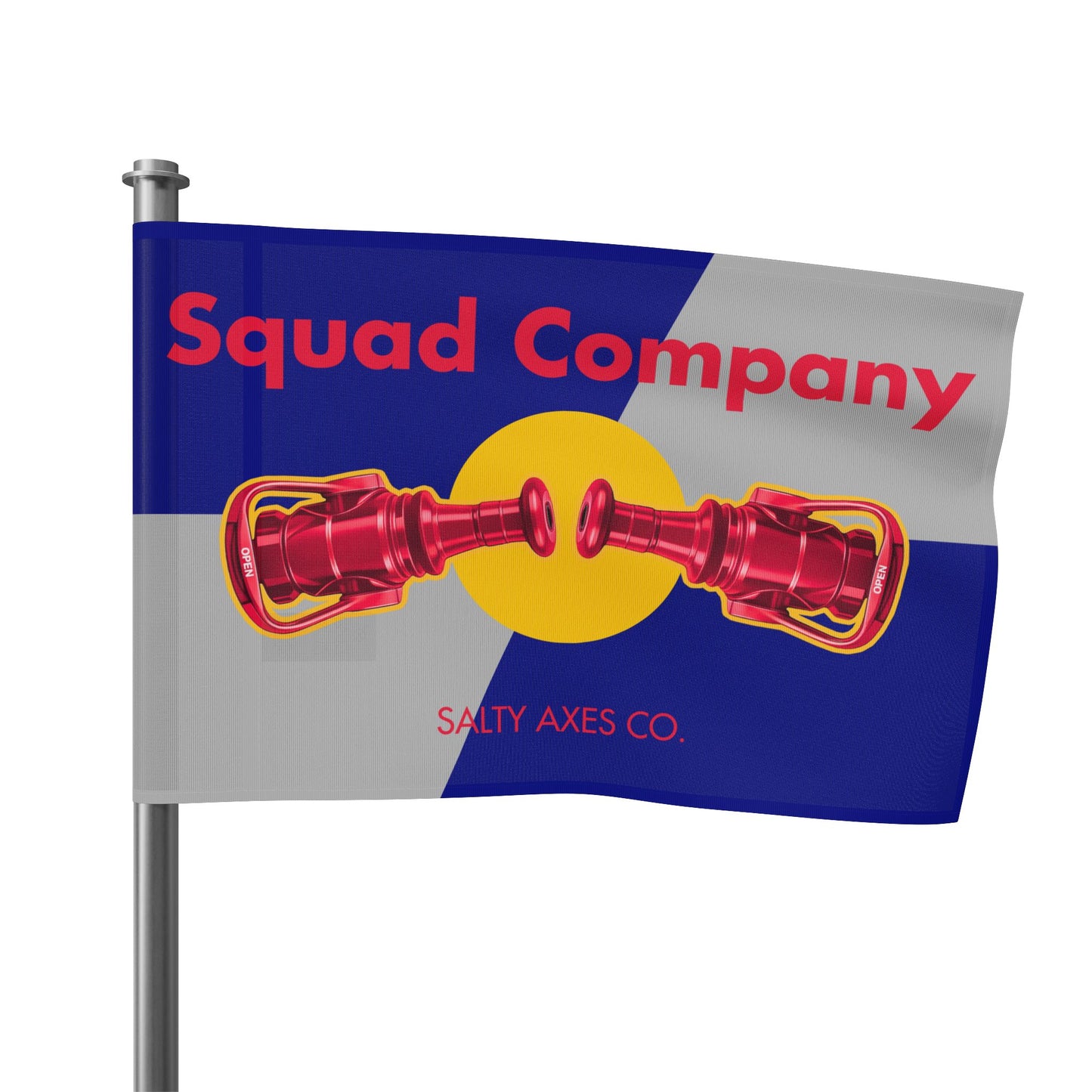 Red Bore Squad Co. Flag - Classic Colorway