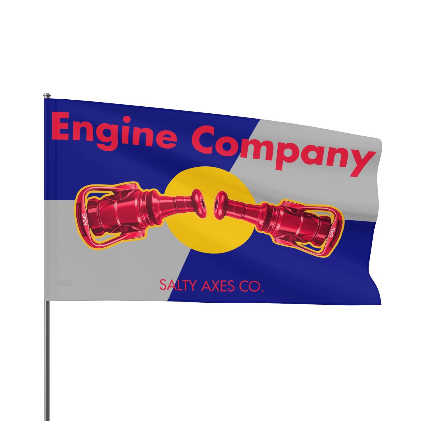 Red Bore Engine Co. Flag - Classic Colorway