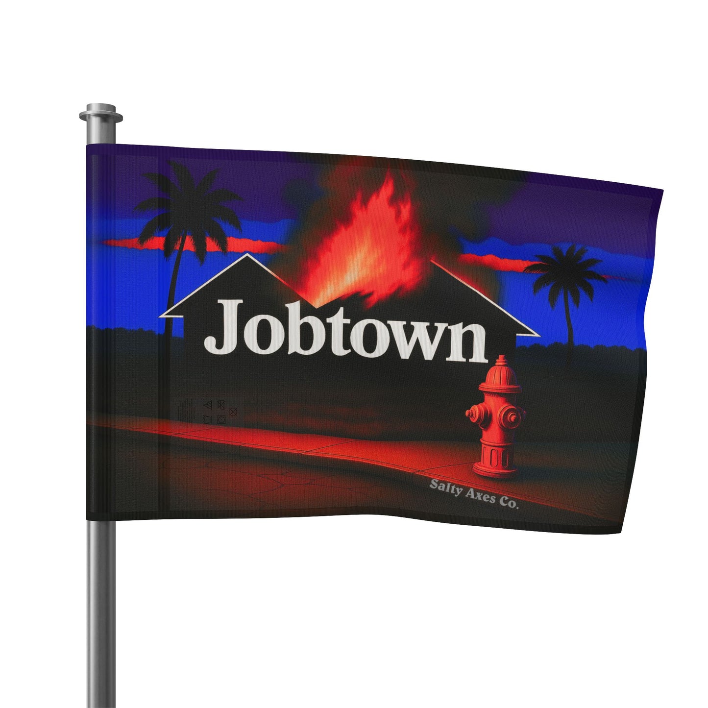 Jobtown in Paradise Flag