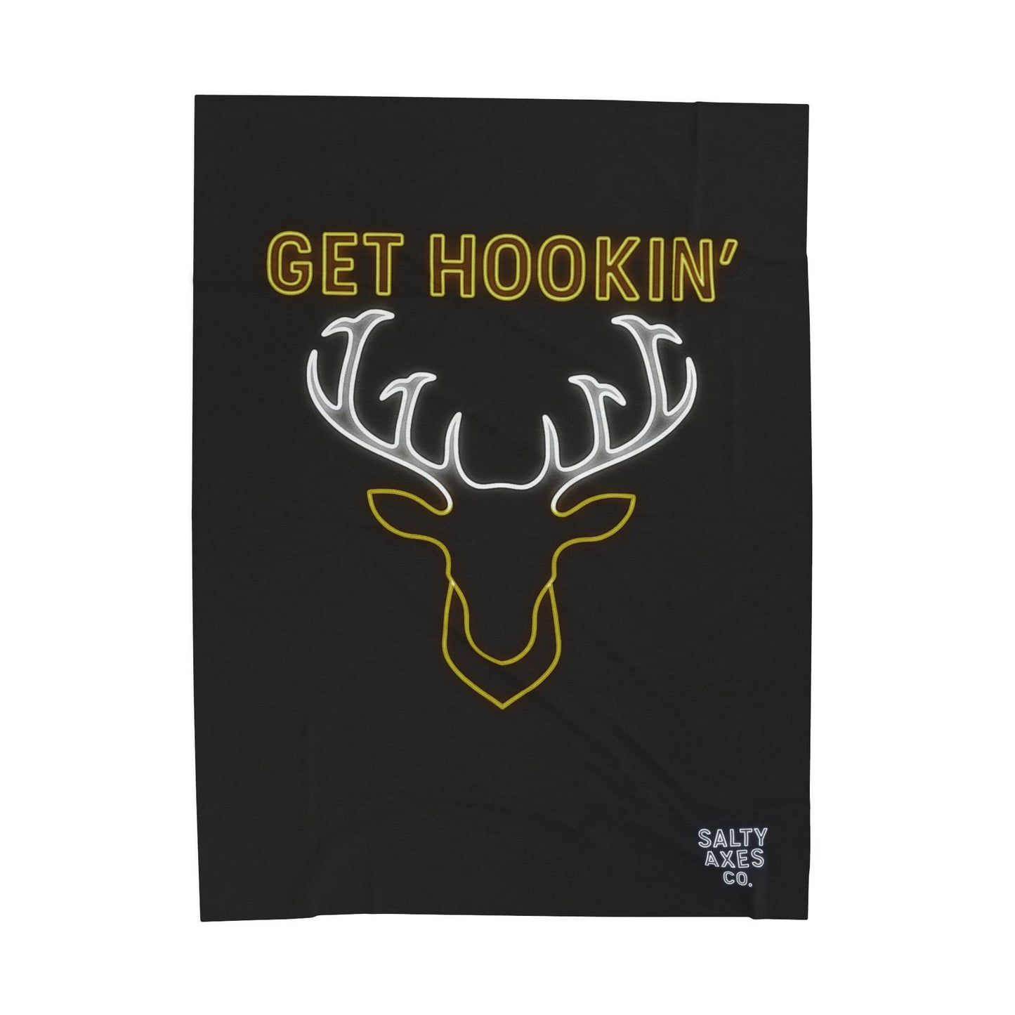 Get Hookin' Buck Blanket