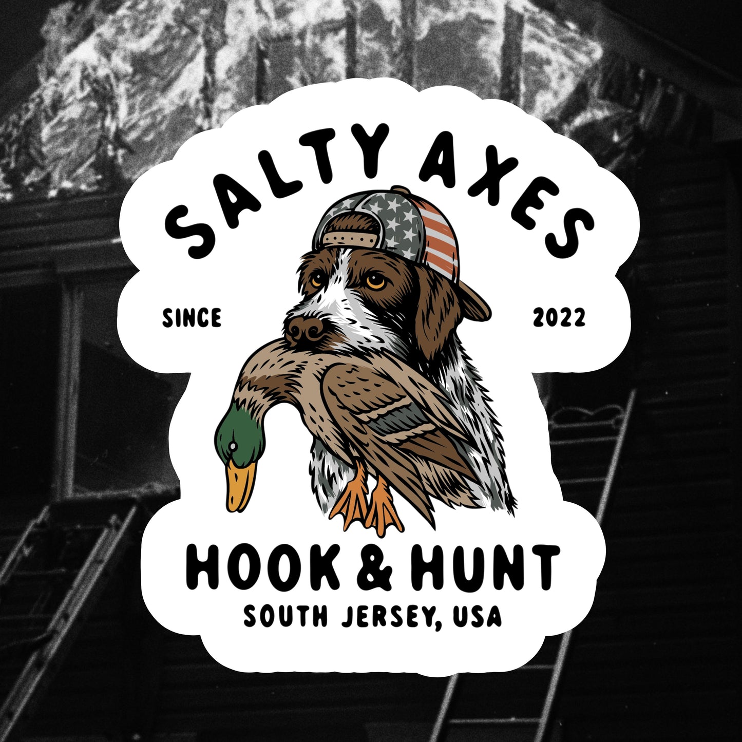 Hook & Hunt Sticker